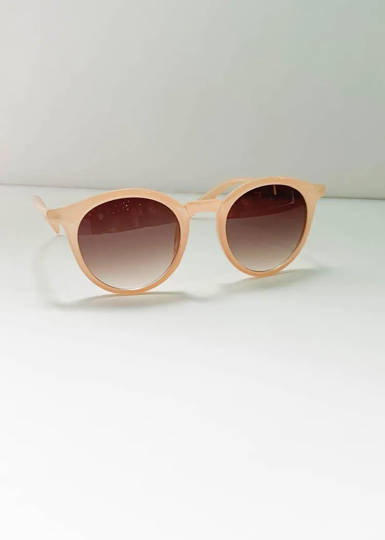 AJ Morgan I Catalina Modern Lennon Sunglasses-Champagne