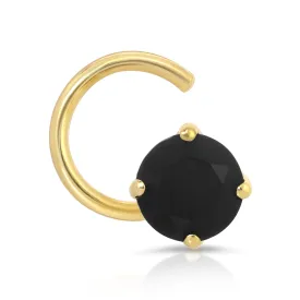 Alli Webb Onyx Comfort Stud