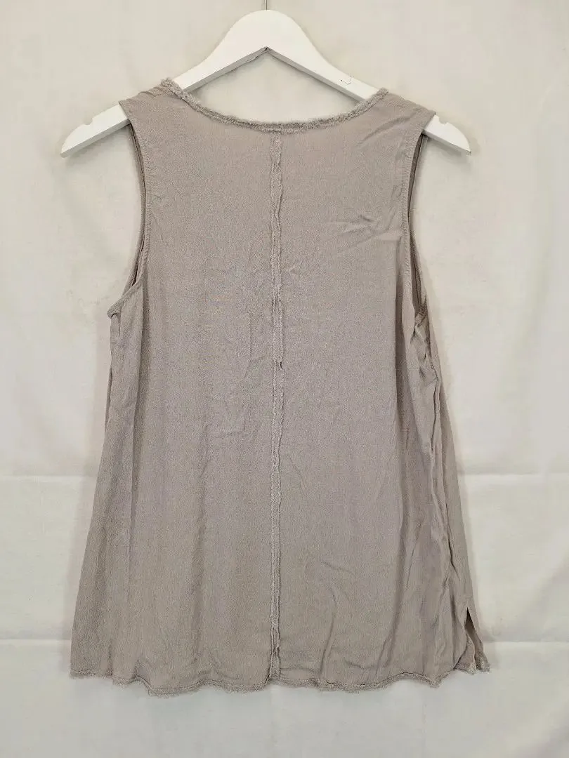 American Vintage Essential Charcoal Tank Top Size M