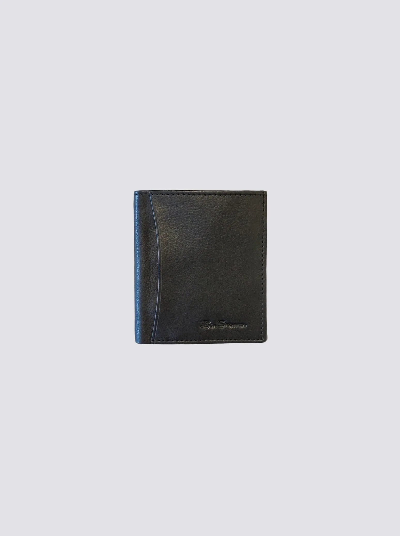 Arden Leather Micro Wallet - Black