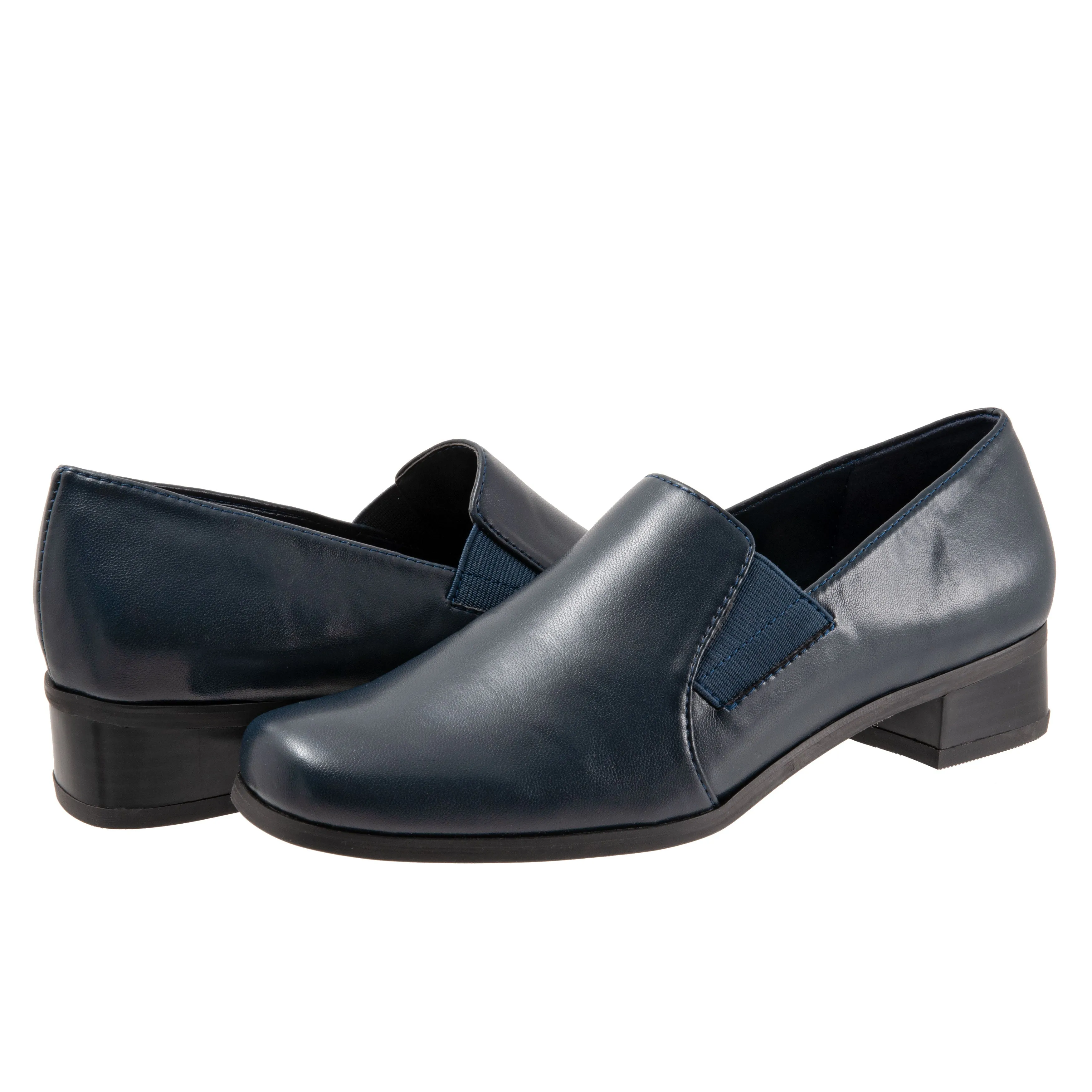 Ash Vegan Navy Slip On Shoes