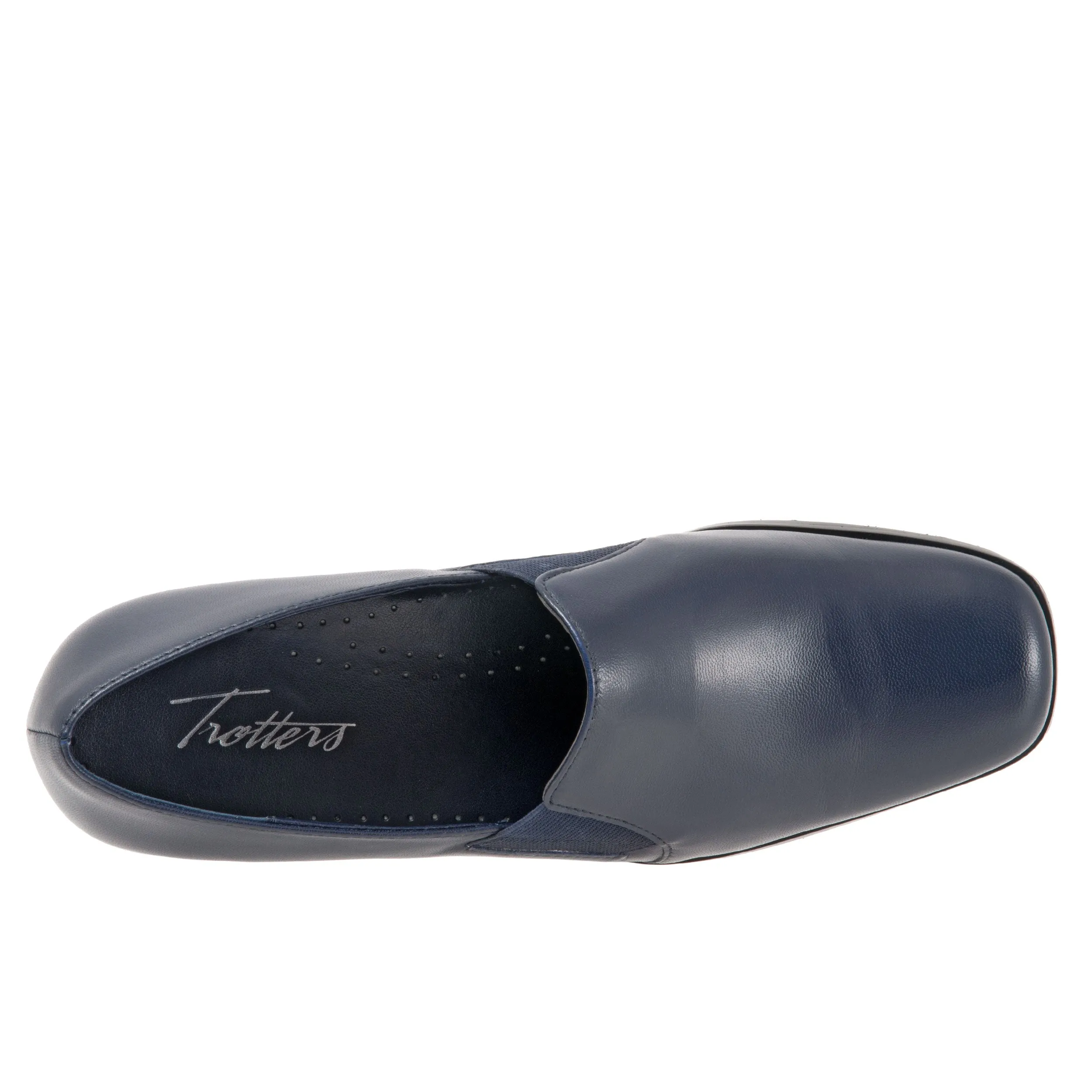 Ash Vegan Navy Slip On Shoes