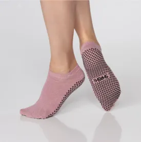 Basics Grip Sock - Rose Gold (Barre / Pilates)