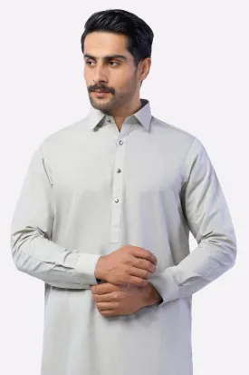 Beige Rayon Blend Shalwar Kameez