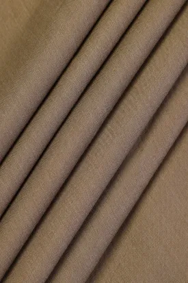 Beige Twill Unstitched Fabric for Men