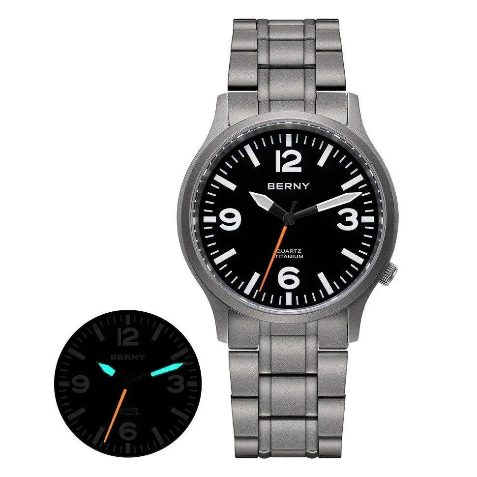 BERNY Full Titanium Watches for Men VH31.