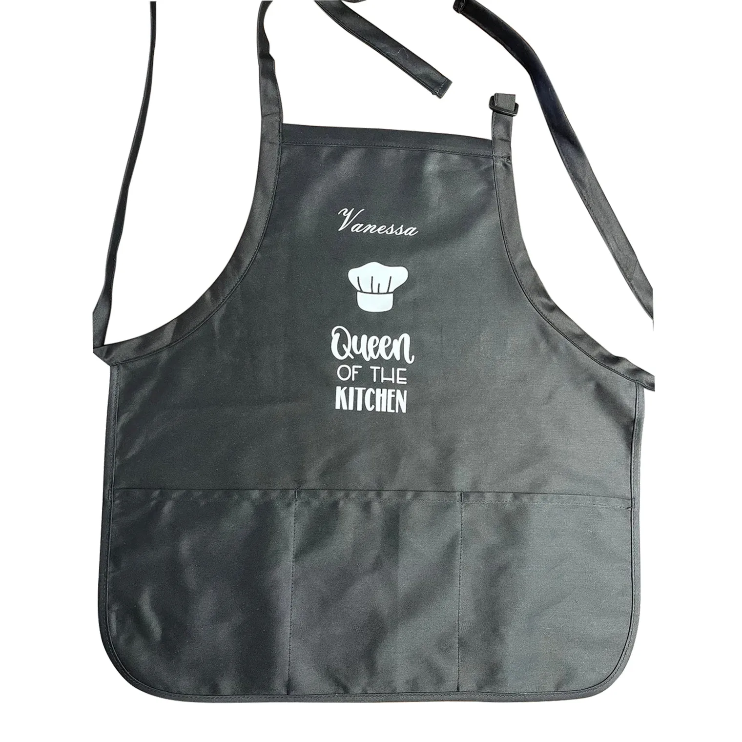 Black Logo Apron,Personalized Apron with pockets, Custom Apron, Mens Aprons, Womens Apron, Custom Text Apron, Logo Apron, Personalized Apron