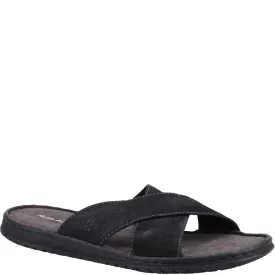 Black Nile Crossover Sandals