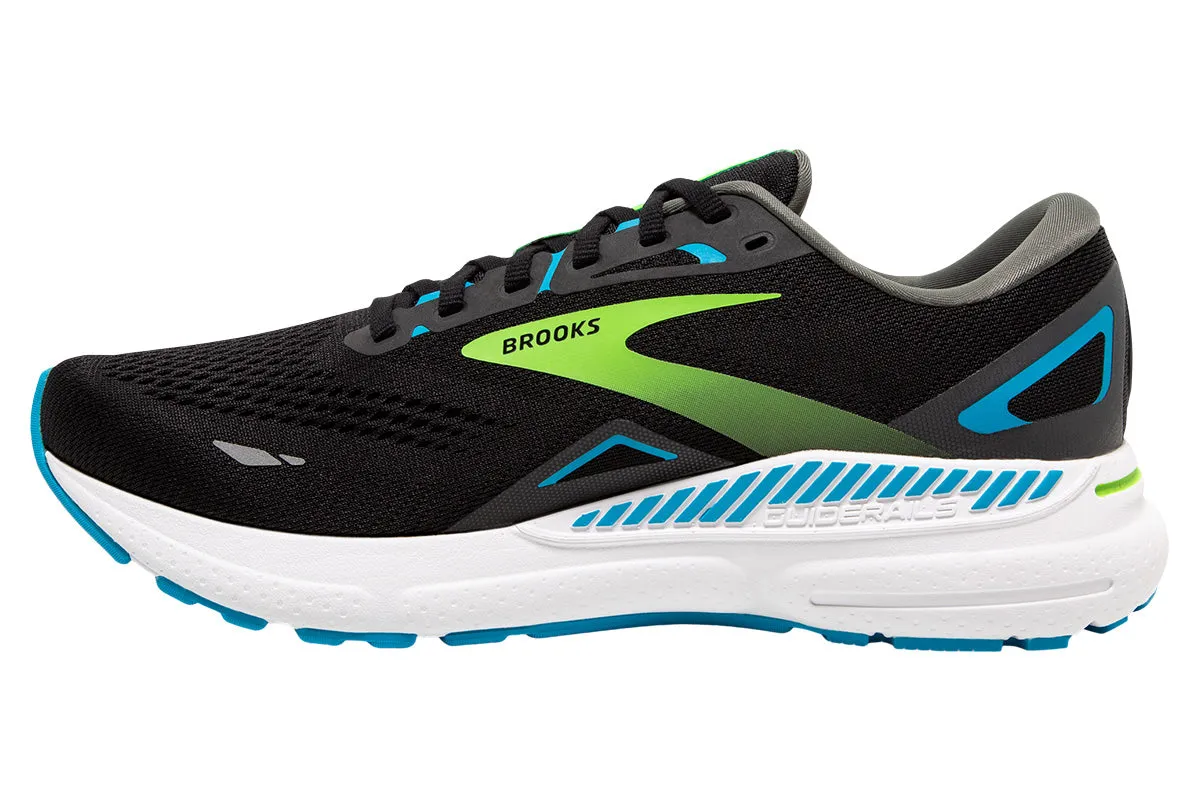 Brooks Adrenaline GTS 23 4E Black/Hawaiian Ocean/Green Mens