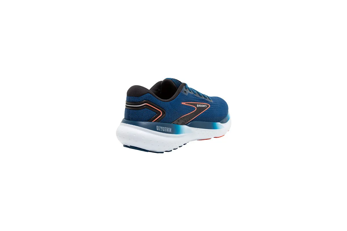 Brooks Glycerin 21 2E Blue Opal/Black/Nastur Mens