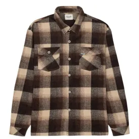 Brown Flannel Overshirt