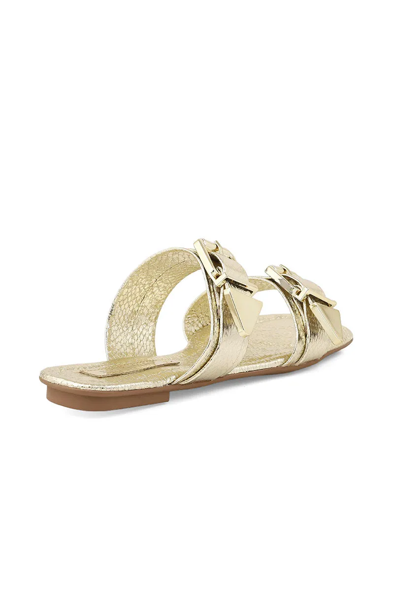 Casual Slip On I38595-Golden