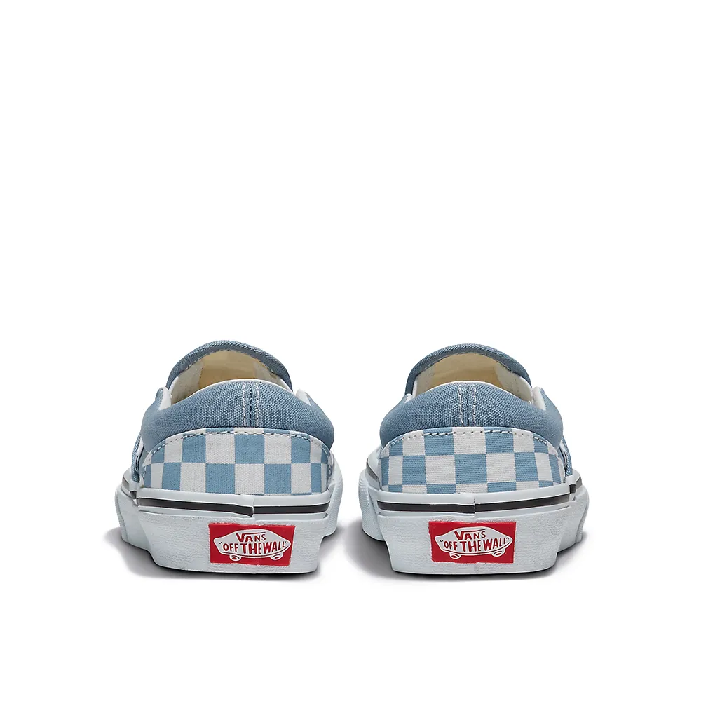 Classic Slip-On 'Checkerboard Dusty Blue'