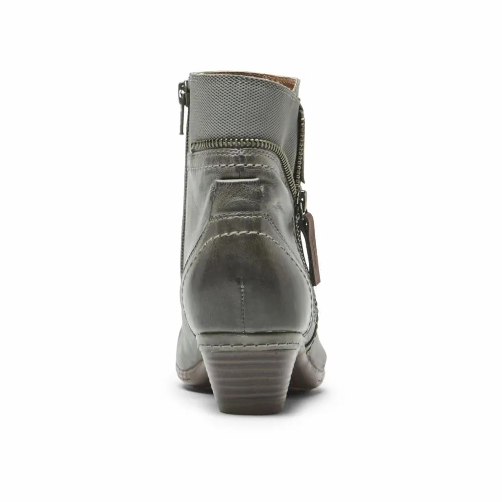 Cobb Hill LAUREL BOOTIE GREY LEATHER