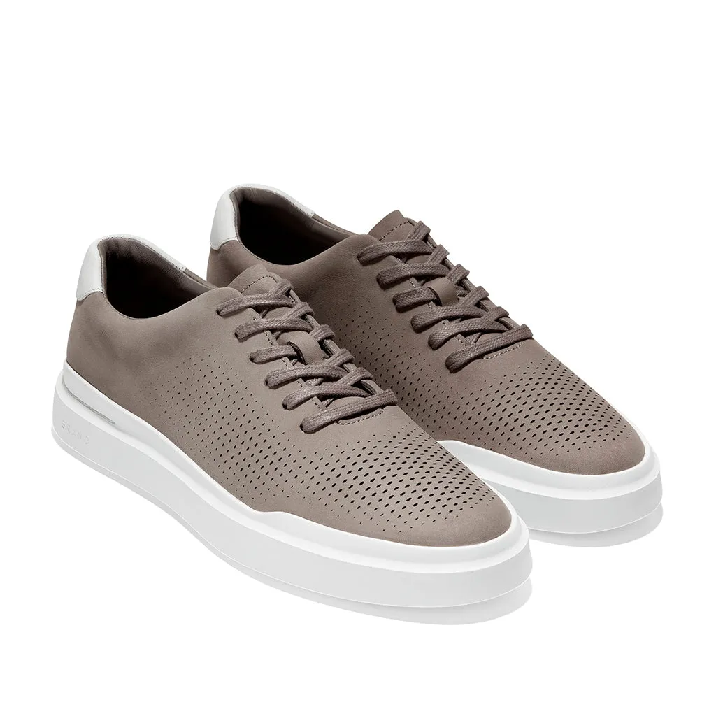 Cole Haan Men's Grandpro Rally Laser Cut Sneaker in Ironstone