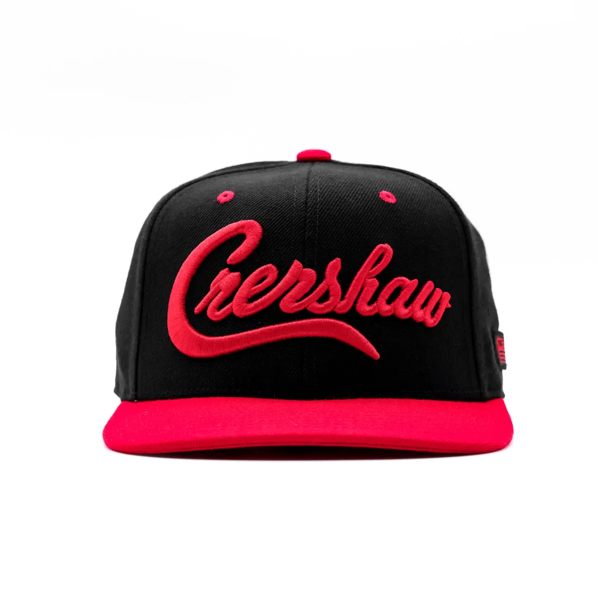 Crenshaw Limited Edition Snapback - Black/Red [Two-Tone]