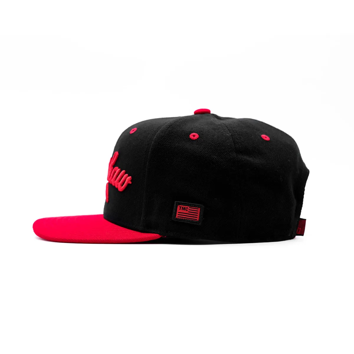 Crenshaw Limited Edition Snapback - Black/Red [Two-Tone]