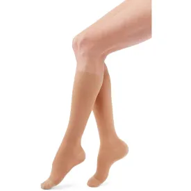 Duomed Transparent Women's Knee High 15-20 mmHg