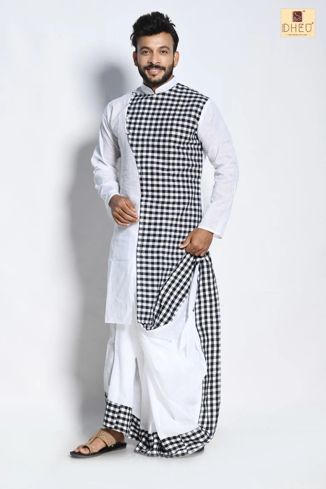 Dwairath - Dheu Designer Dhoti(Optional)Kurta Set