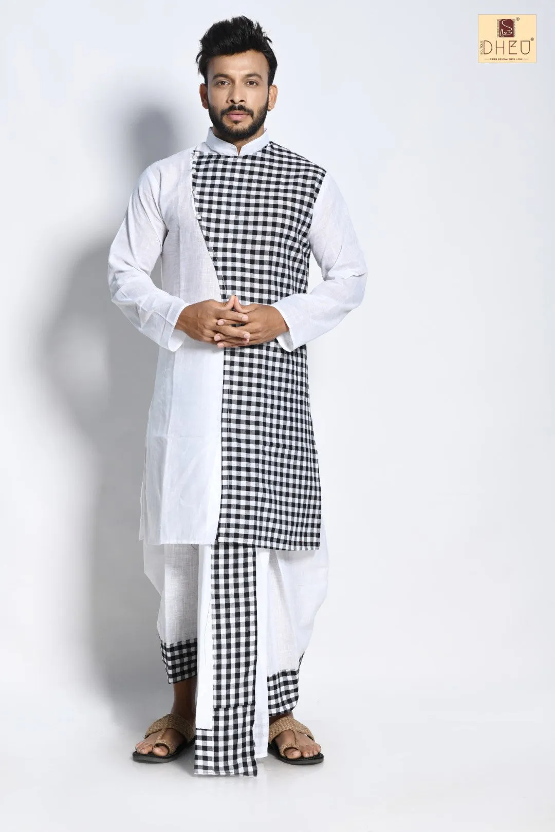 Dwairath - Dheu Designer Dhoti(Optional)Kurta Set