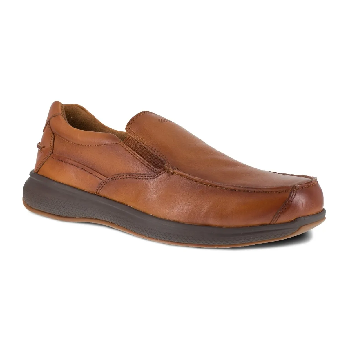 Florsheim Work Men's FS2325 Bayside Steel Toe Boat Shoe