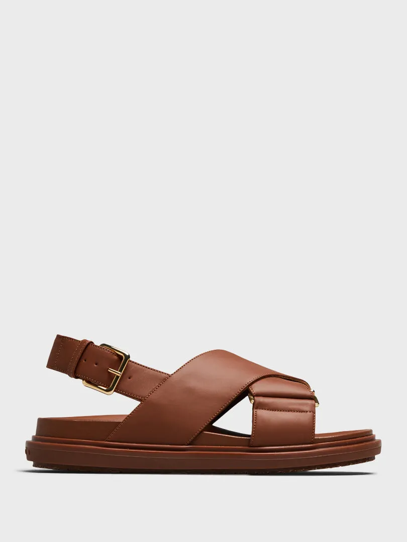 Fussbett Sandals in Brown