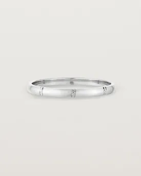 Grain Wedding Ring | 2mm