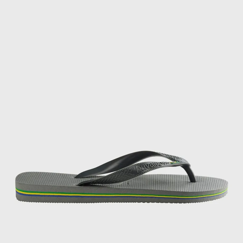 Havaianas Unisex Brazil Thong Grey _ 132344 _ Grey