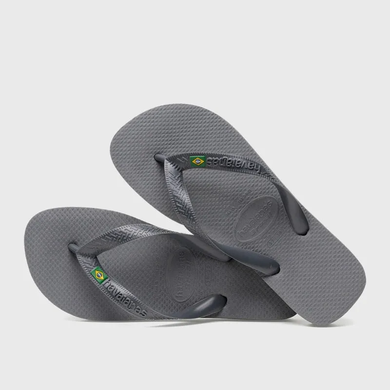 Havaianas Unisex Brazil Thong Grey _ 132344 _ Grey