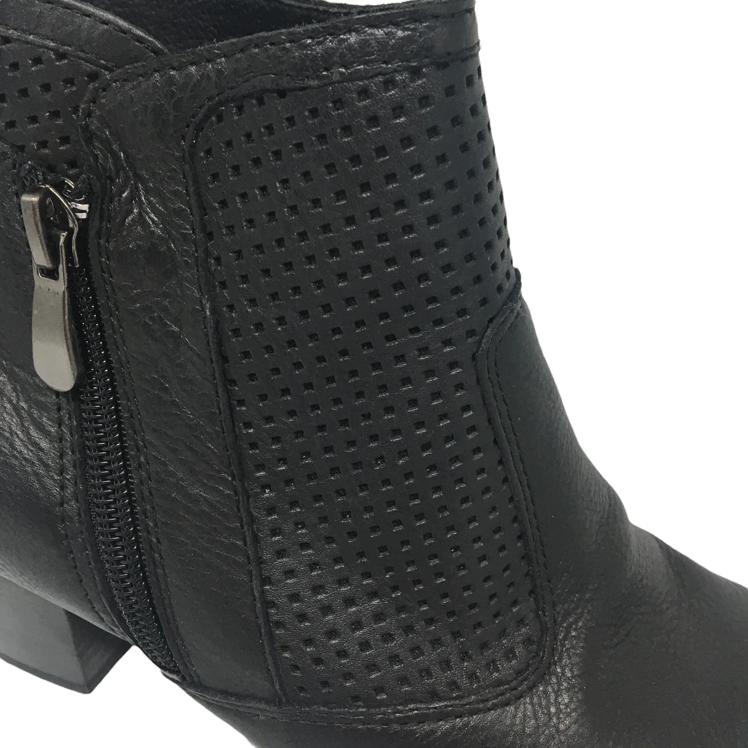 Hush Puppy Ginny Black Leather