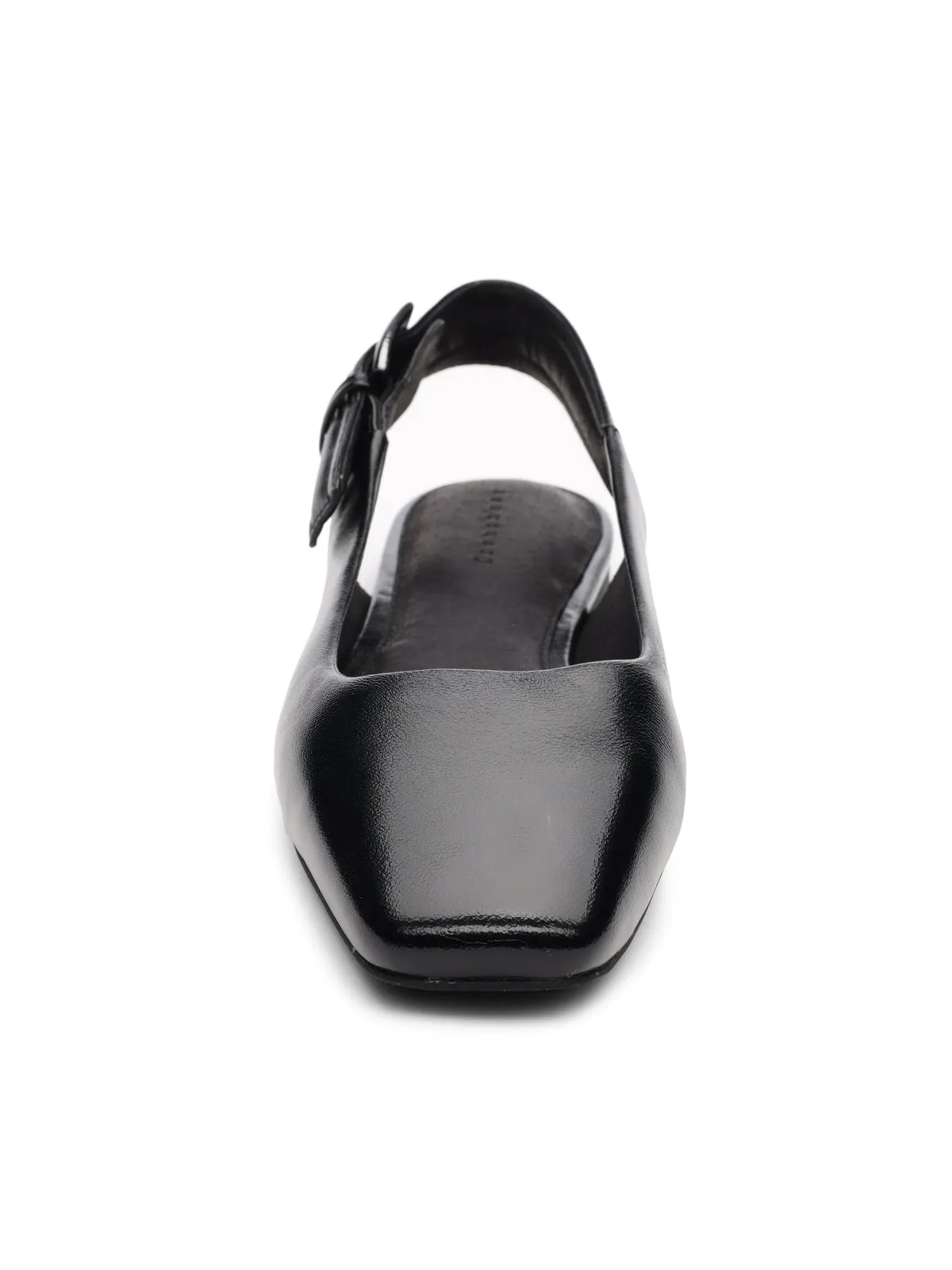 Kitchy Slingback Flat Black