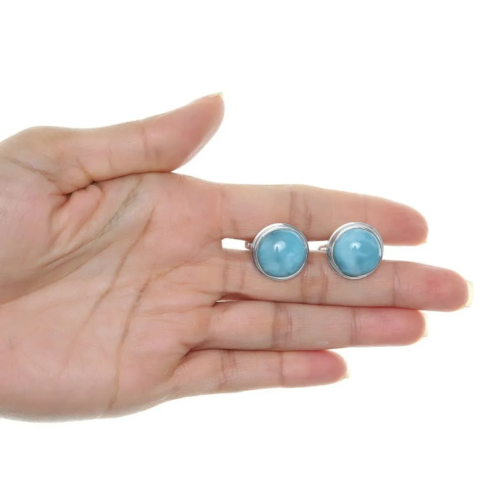 Larimar Cufflinks, Duncan