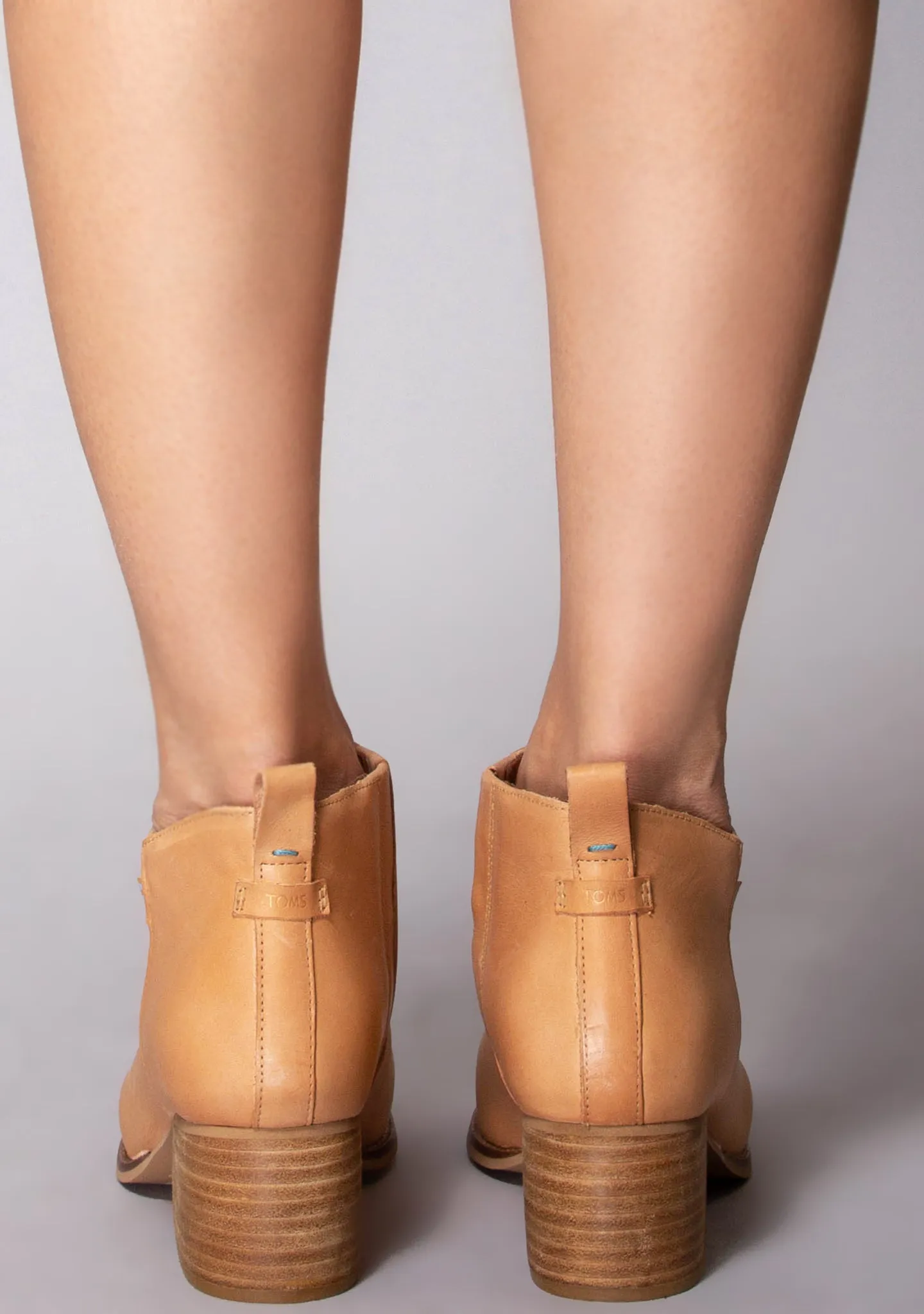 Leilani Leather Bootie in Honey