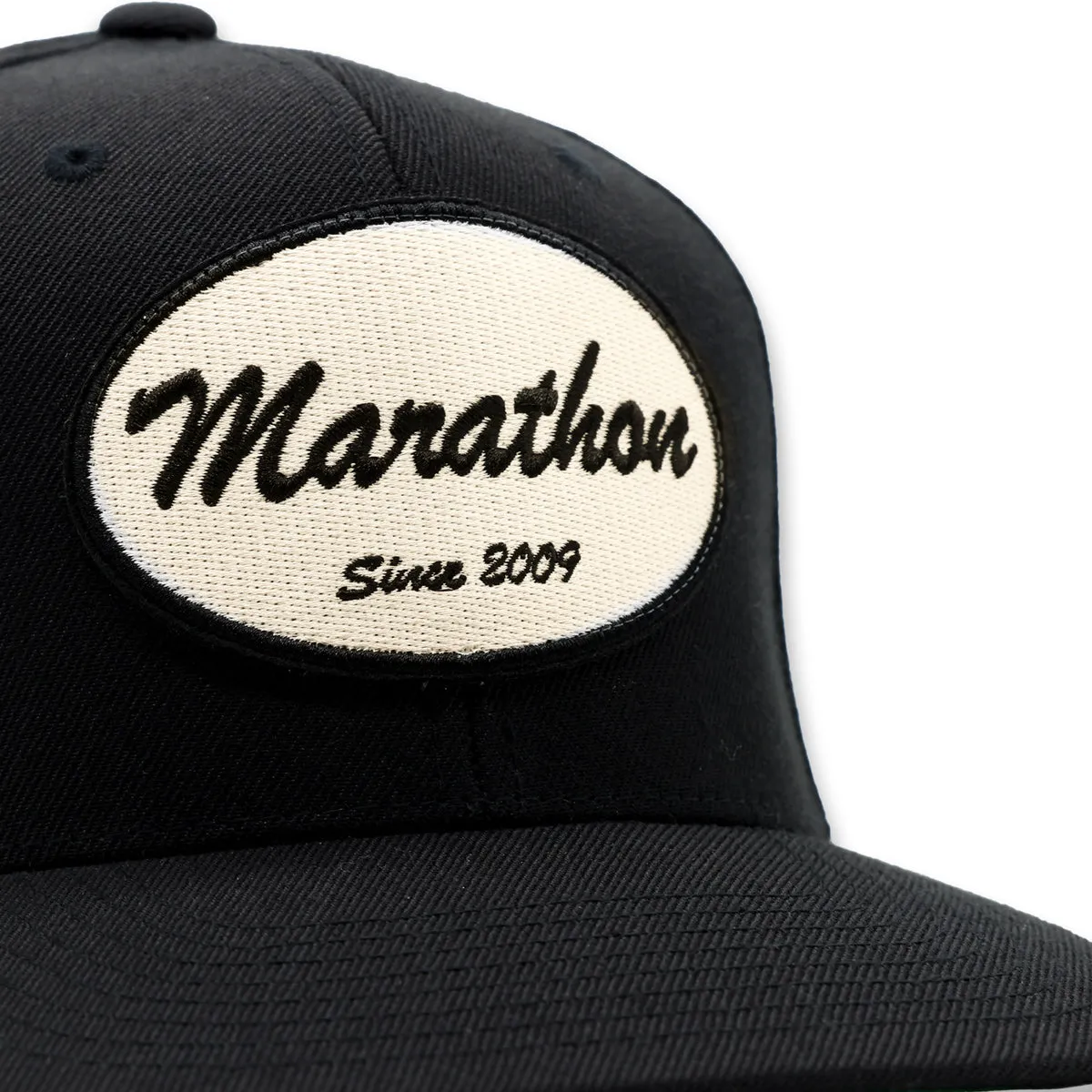 Marathon Origin Patch Snapback - Black/Bone/Black