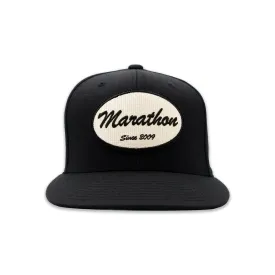 Marathon Origin Patch Snapback - Black/Bone/Black