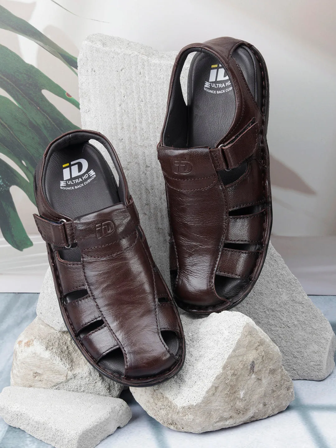 Men Brown Sandal / Slipper (ID4209)