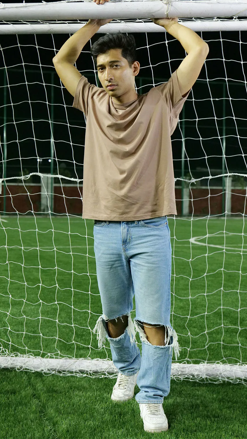 Oversized Brown T-shirt