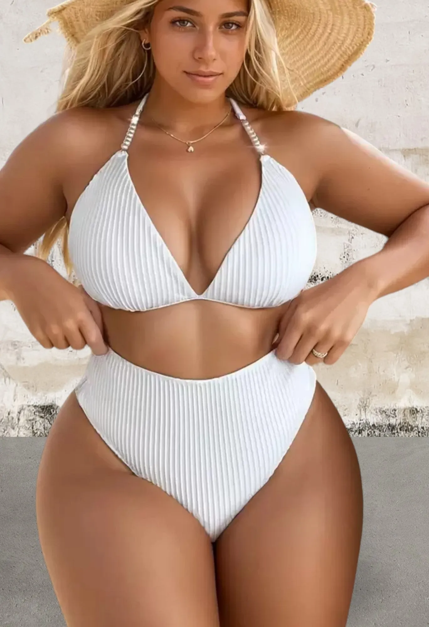 Plus Size 2 Piece Bikini Set