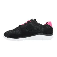 Propet Women Sarah WCA062M (Black/Pink)