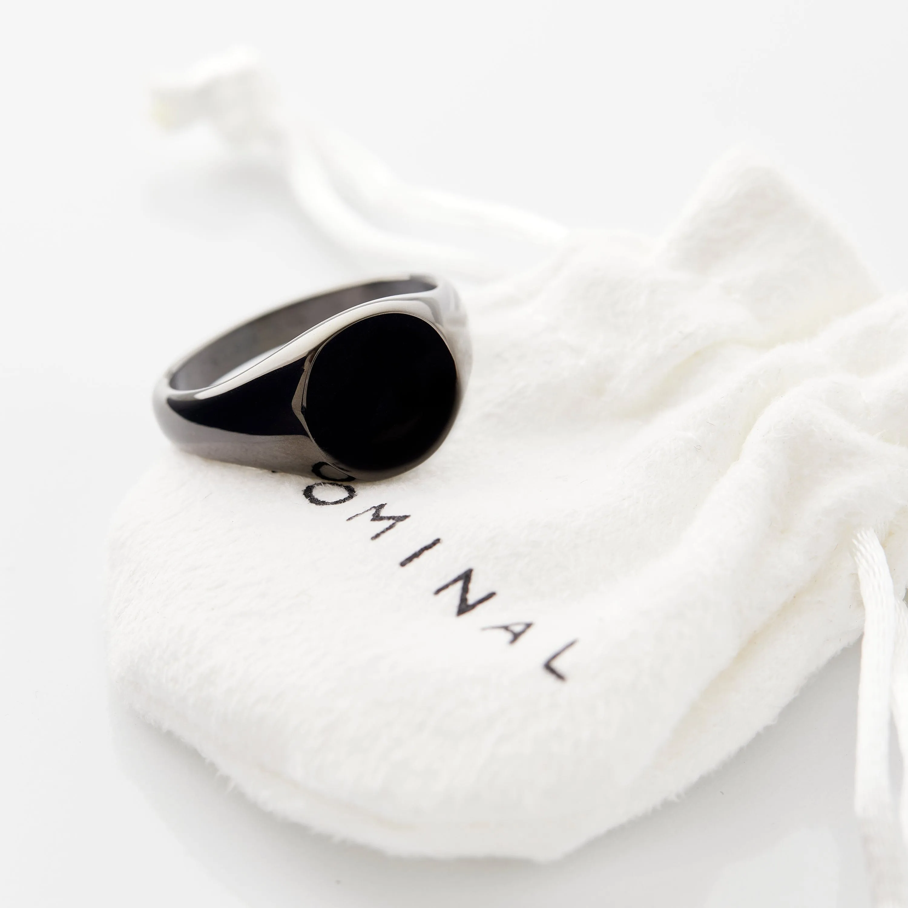 Round Signet Ring | Men