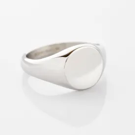 Round Signet Ring | Men