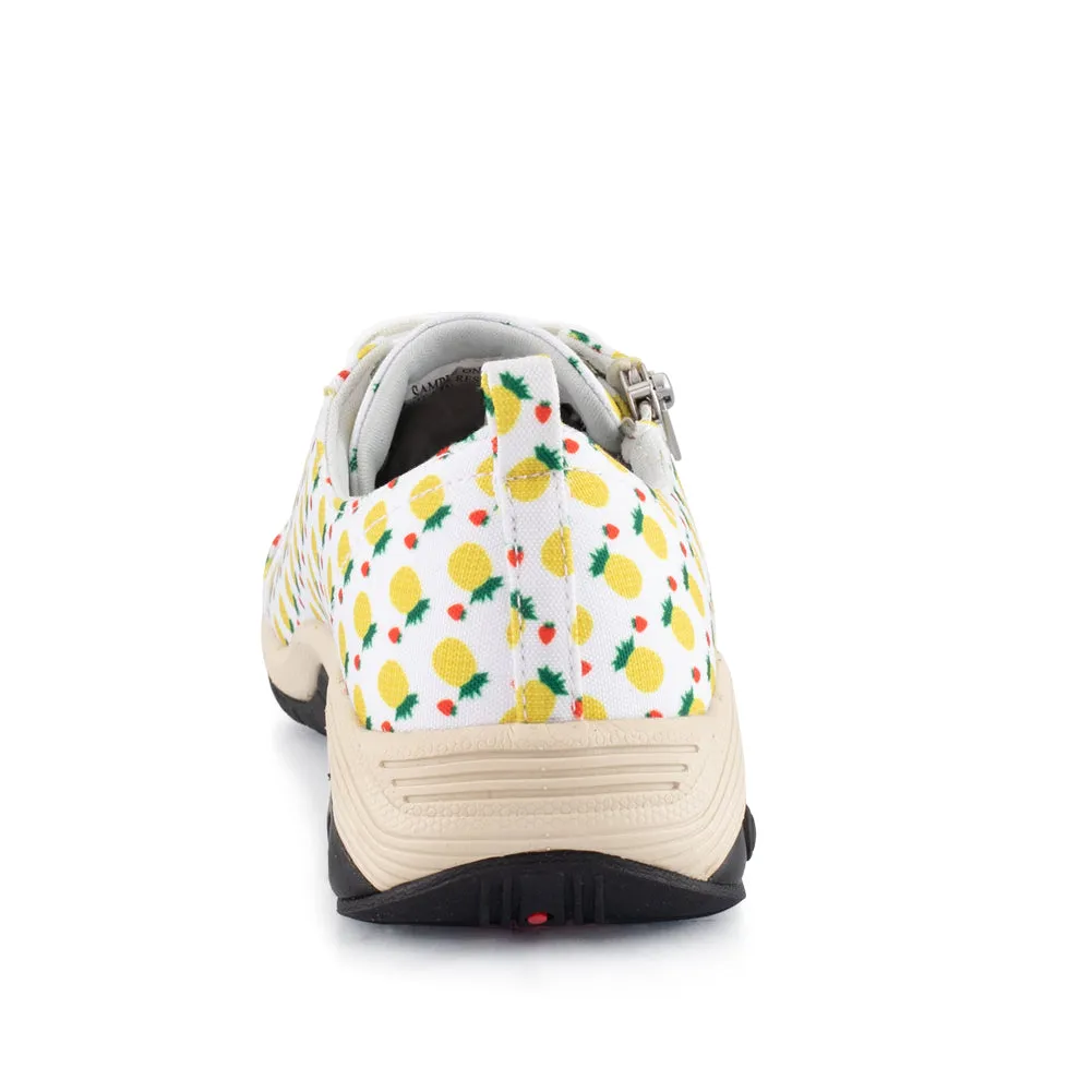 Sienna Prints Women's Side Zip Sport Casual Shoe