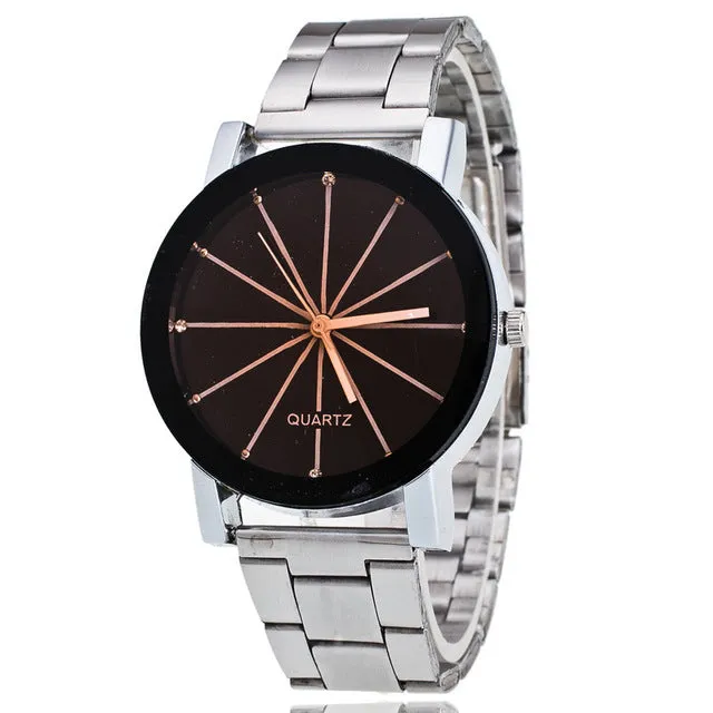 Stainless Steel Watch Men/Women Fashion Bracelet