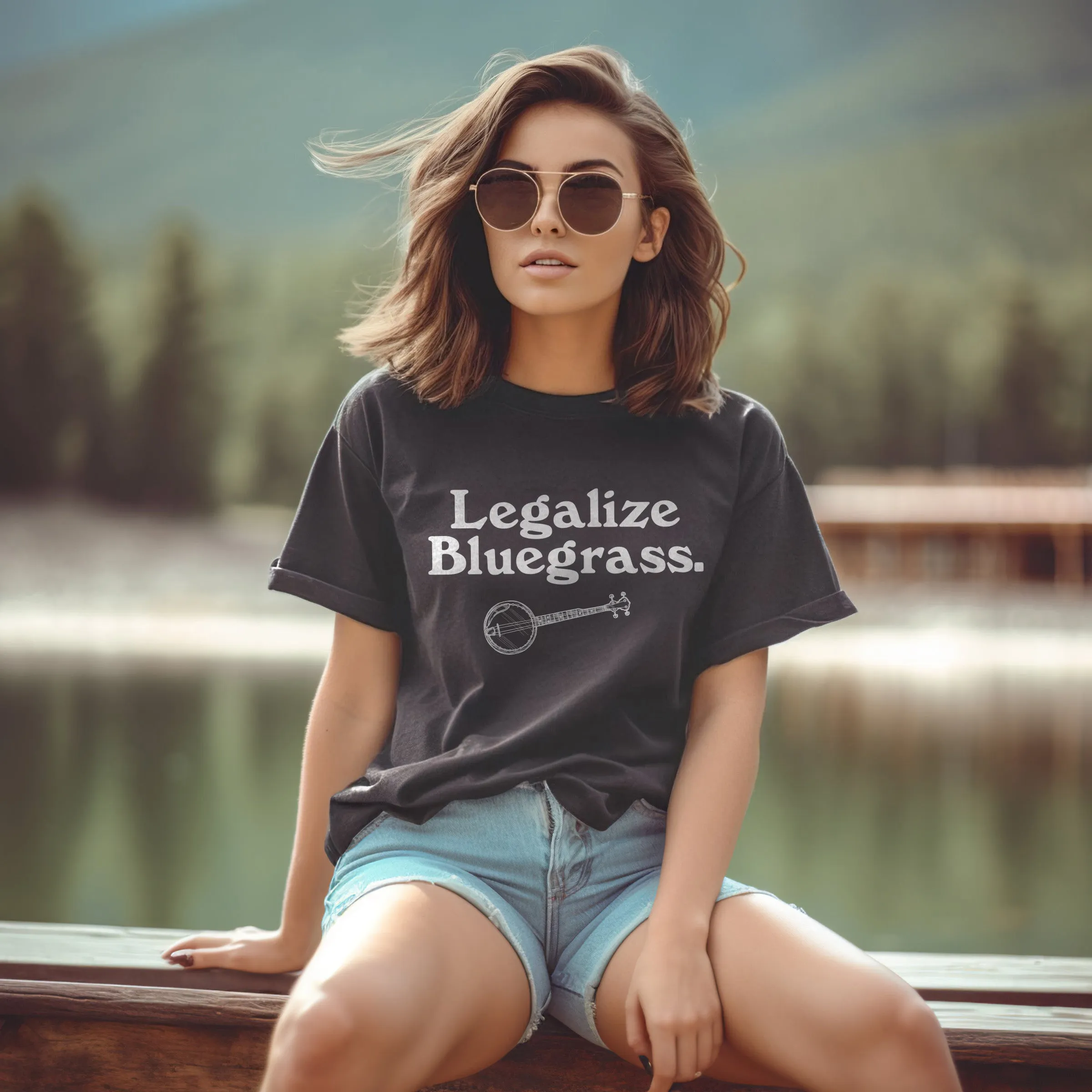 The Legalize Bluegrass Tee