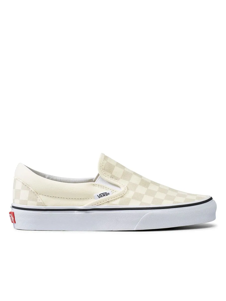 Vans Checkered Slip On Beige