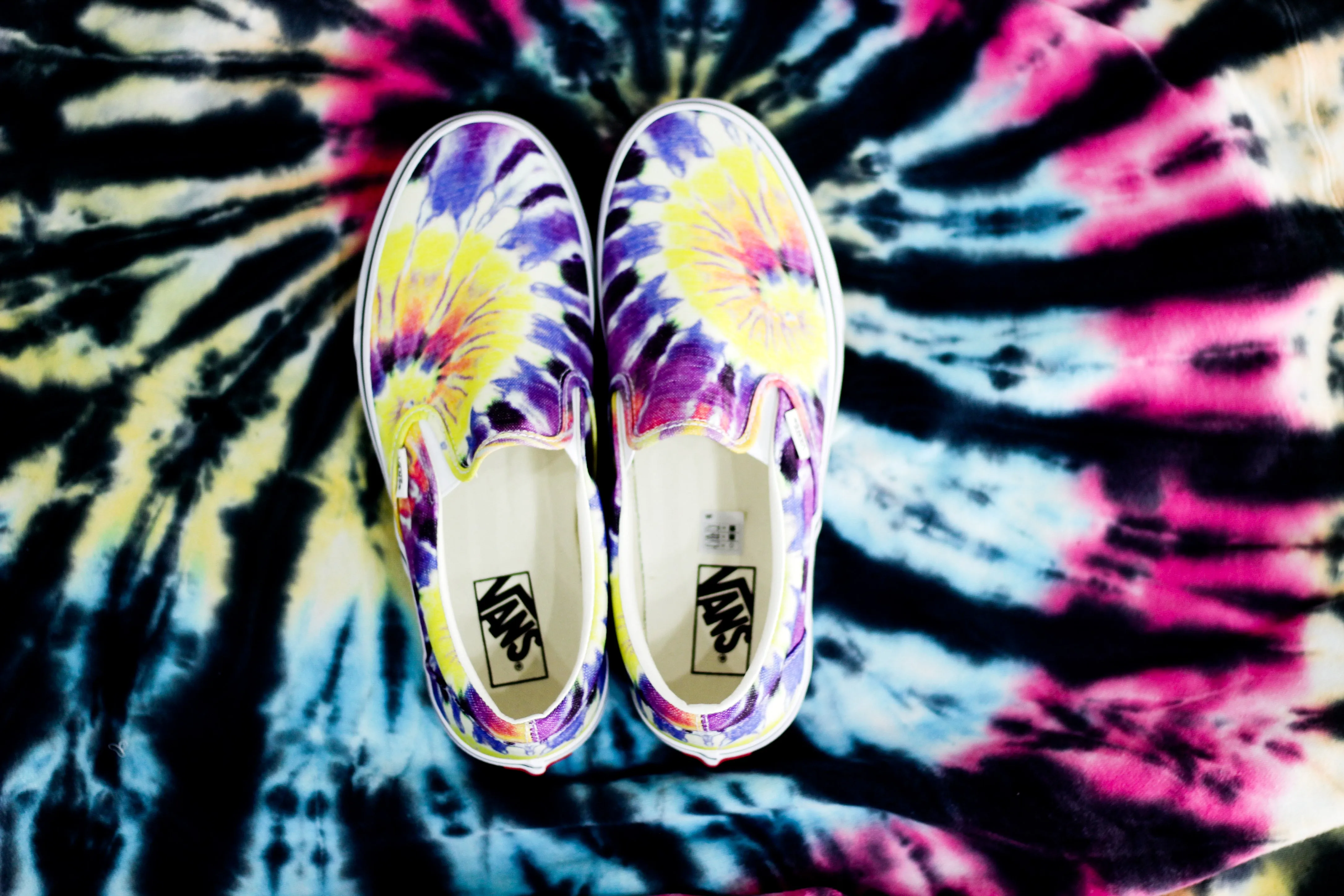 Vans Wash Tie Dye Slip On