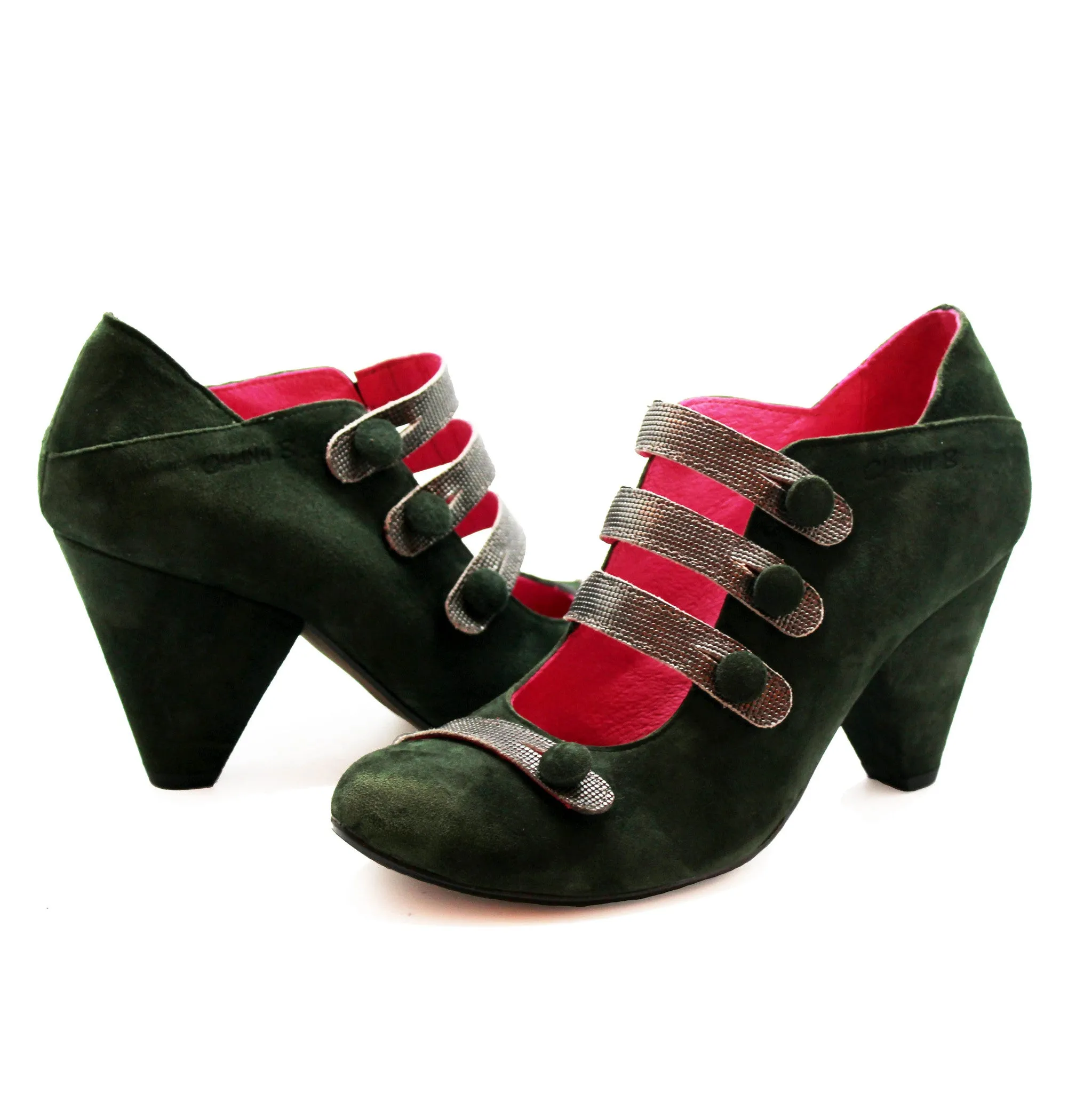 Voila - Green Suede- Last pair 37