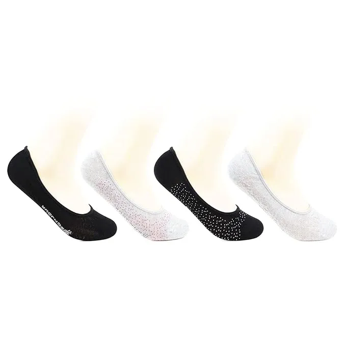 Women Casual Loafer  Socks - Pack Of 4