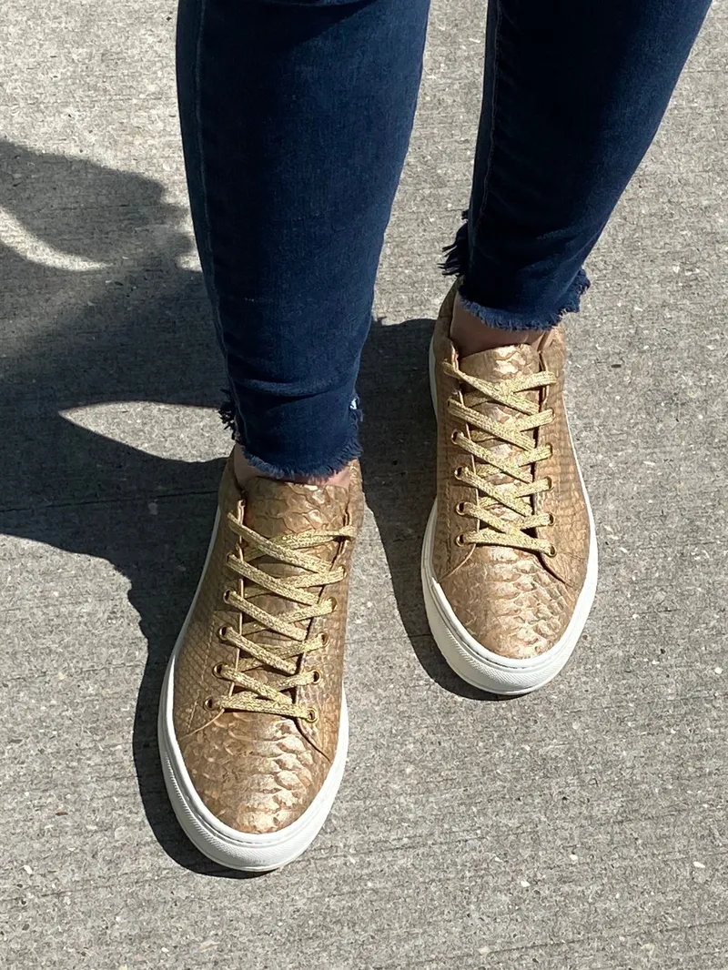 Women's Cork Piton Sneaker