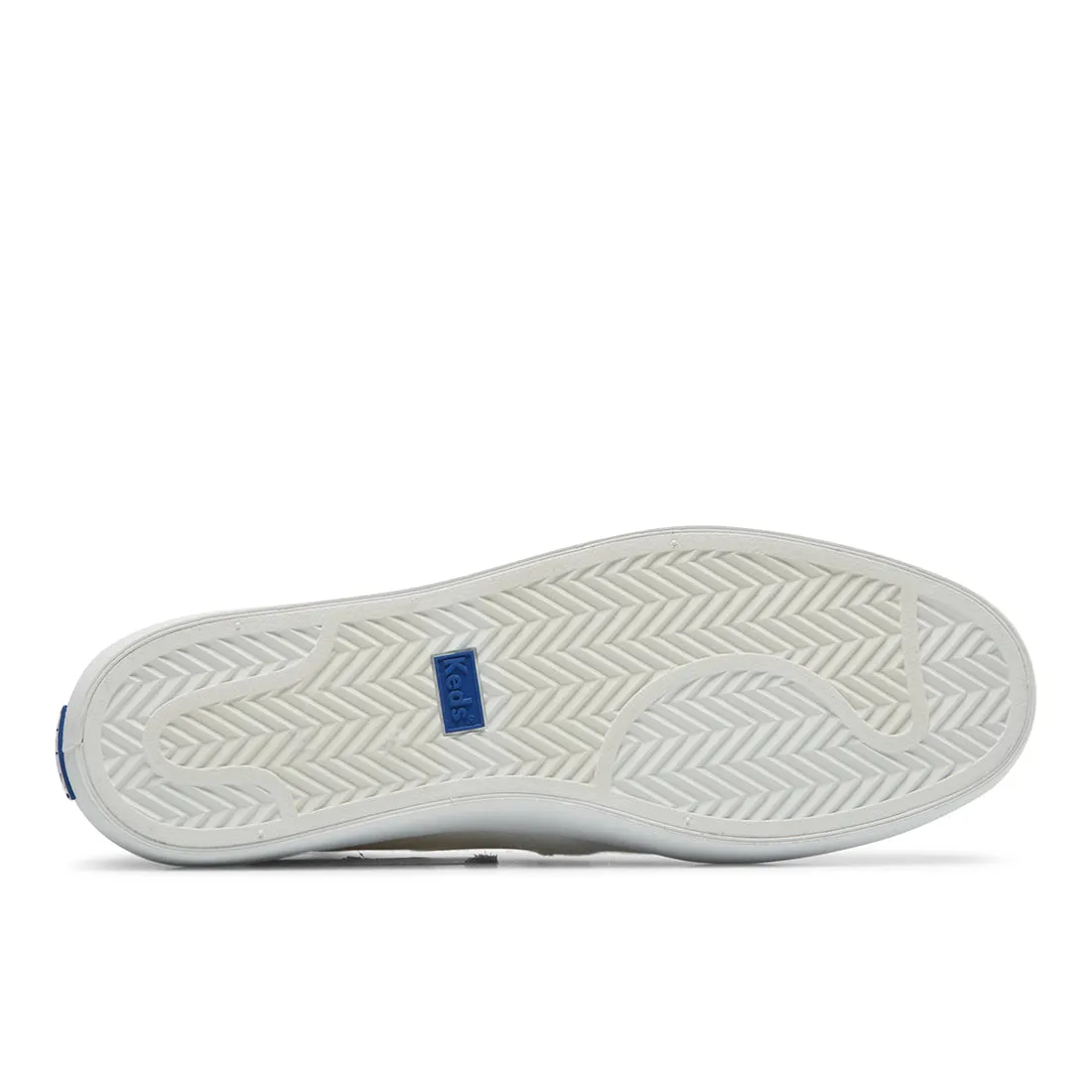 Women's Kickback Mule Crepe Slip On Sneaker White (WF66974)